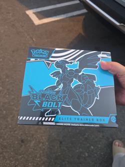 Black bolt ETB POKEMON CARDS