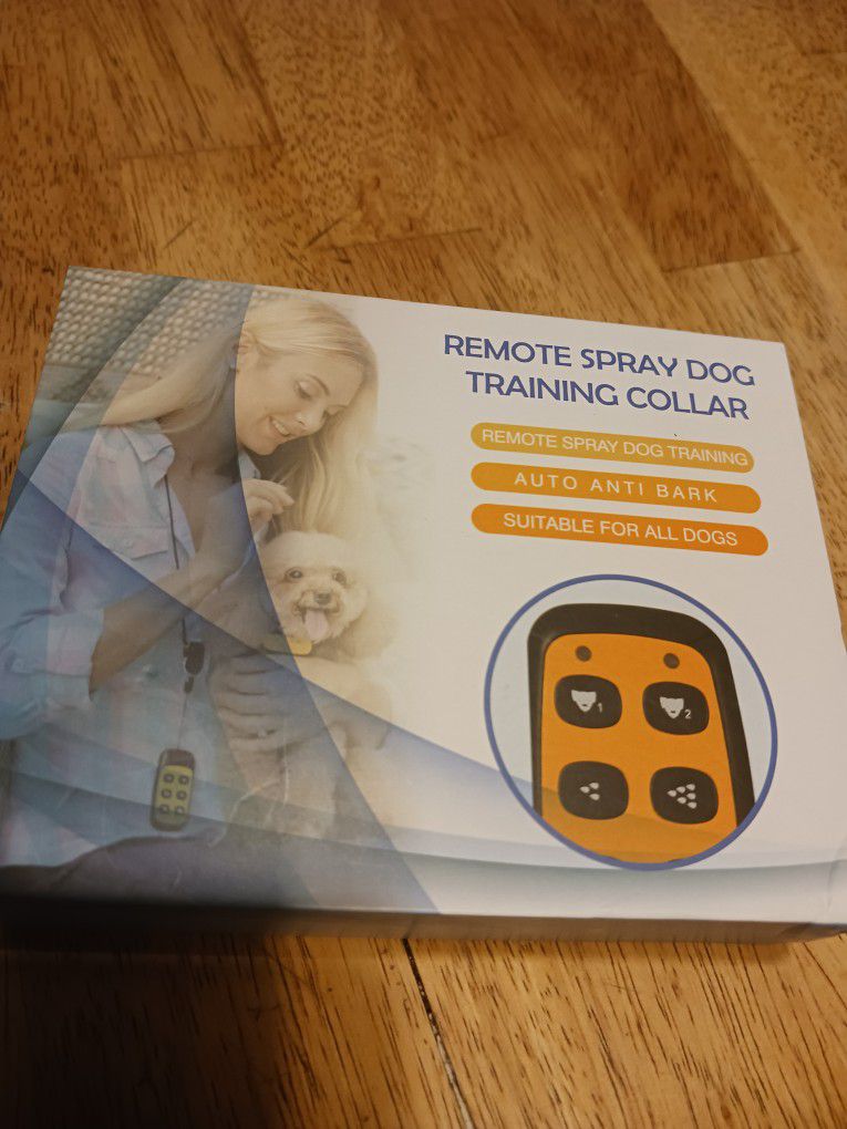 NEW. Remote  Spray Dog Training  Collar