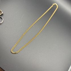 Gold filled chain