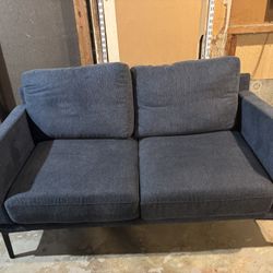 Two Loveseats And A Bookcase For Sale