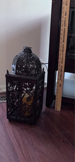 Metal Filigre Lantern