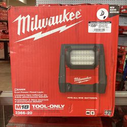  (Used Like New) Milwaukee M18 GEN-2 18-Volt Lithium-Ion Cordless 4000 Lumens ROVER LED AC/DC Flood Light (Tool-Only)