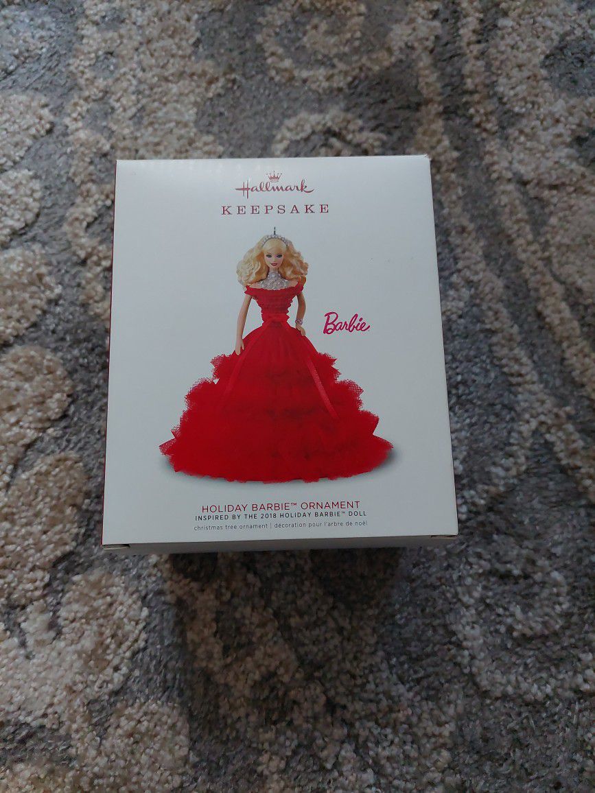 2018 Holiday Barbie Ornament