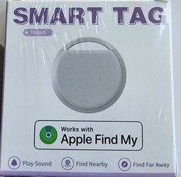 NEW Sealed Smart Tag Tracker - Works with Apple Find My - Bluetooth Key Finder