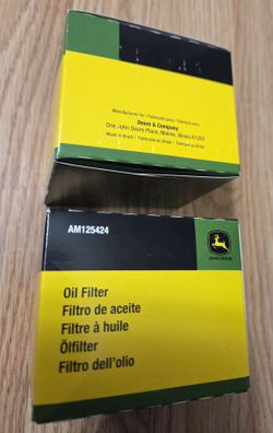 John Deere OEM Oil Filter AM125424 12 Pack
