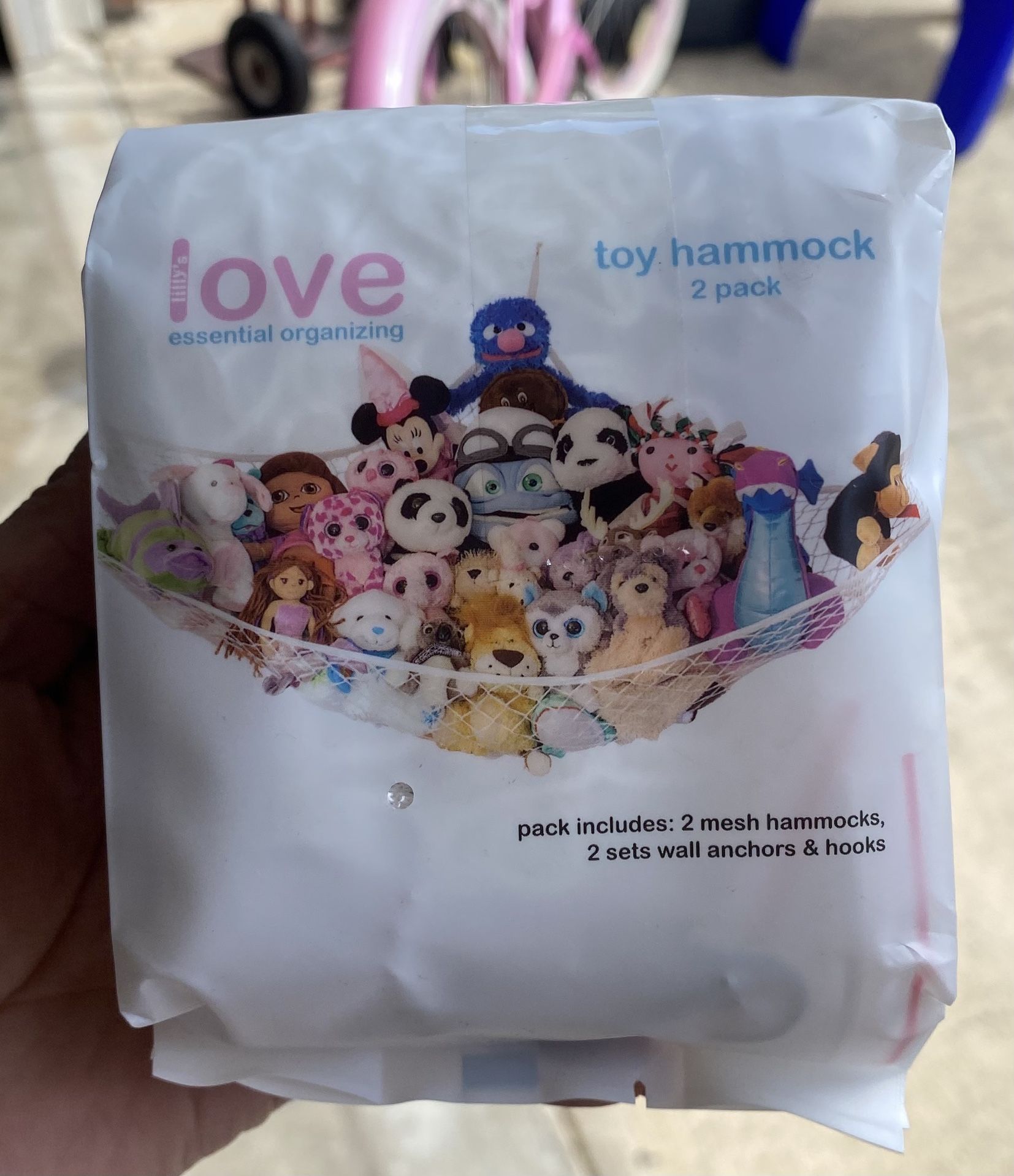 2pack Net For Stuffed Animals 