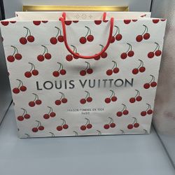 Louis Vuitton X Takashi Murakami, Cherry Paper Shopping Bag