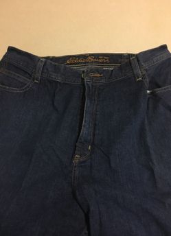 NEW Eddie Bauer stone wash jeans - women's 16W