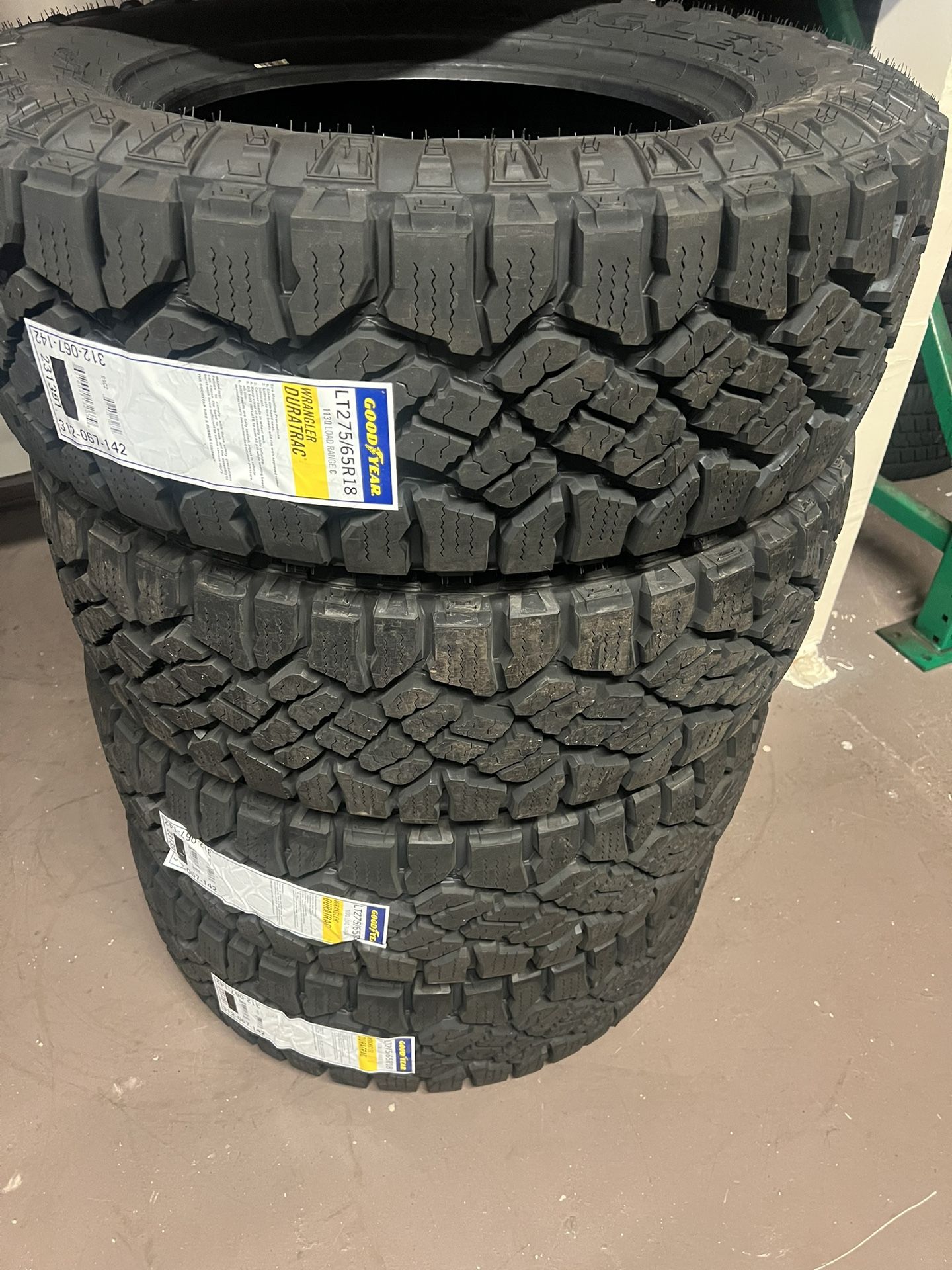 LT 275/65/18 New Goodyear Tires 275/65r18 Llantas Nuevas