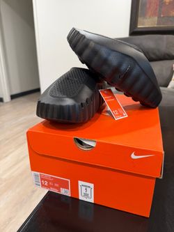 Nike Mind 001 Slide Triple black size 12 men's