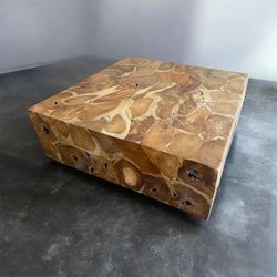 Solid Teakwood Puzzled coffee table