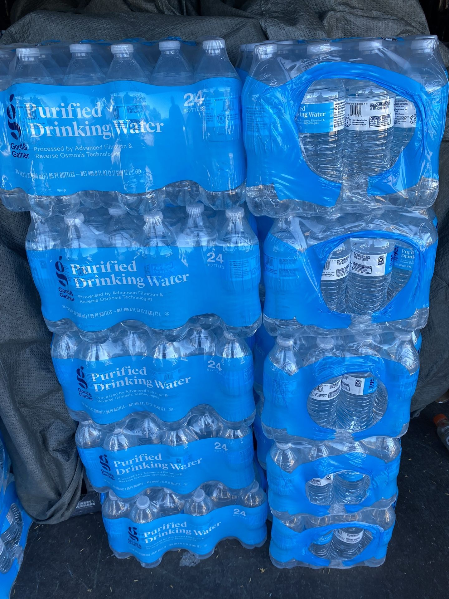 Water. 10 24 Packs For $30