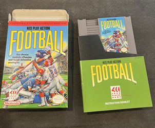 NES Play Action Football CIB For Nintendo NES