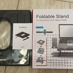 Jomarto Foldable Stand for Smart Phone, Book, Tablet & Laptop