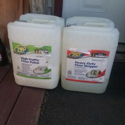 Zep Commercial Floor Stripper &high Traffic Floor Polish