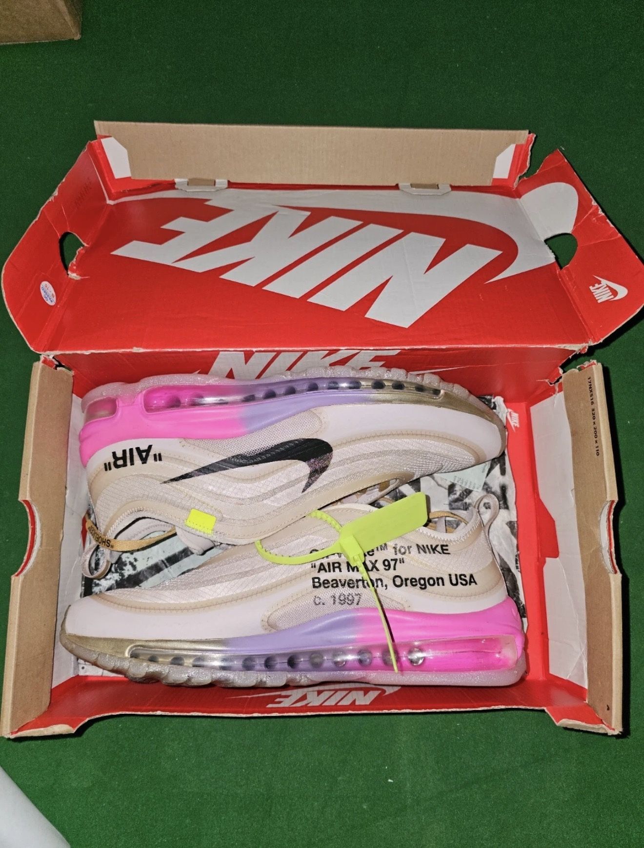 Nike Air Max 97 Off-White Elemental Rose Serena Queen