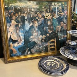 Beautifully Framed French Picture 