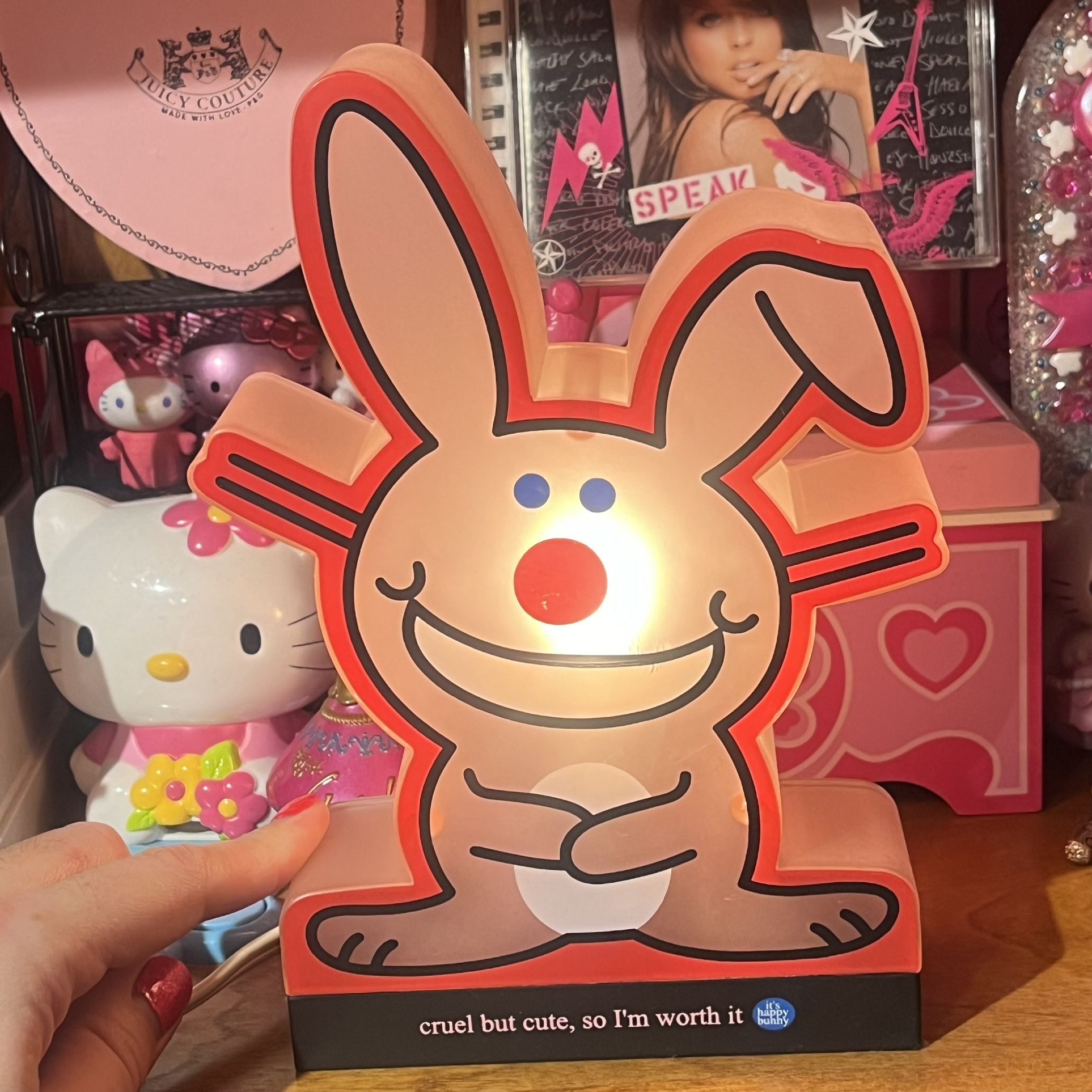 It’s happy bunny Jim Benton Lamp Light