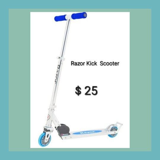 New Razor Kid Scooter Blue Or Red