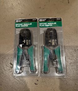 Ratchet Modular Plug Crimper