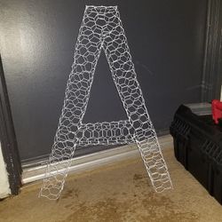 "A" Topiary Plant CAGE - 24" White (No Plants) 
