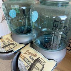 4 Gallon Pet Waterer Mason Jar