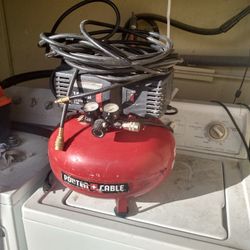 150psi Porter Cable Compressor With Hose Both Work Excellent