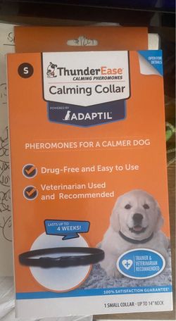 Thunder ease, calming collar size small