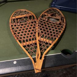 Vintage Adirondack Snowshoes