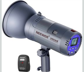 NEEWER Vision 4 300W Cordless Studio Flash Strobe – Li-ion Battery + Wireless Trigger – NEW