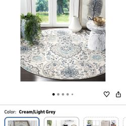 Living Spaces Rug 9’ x 9’