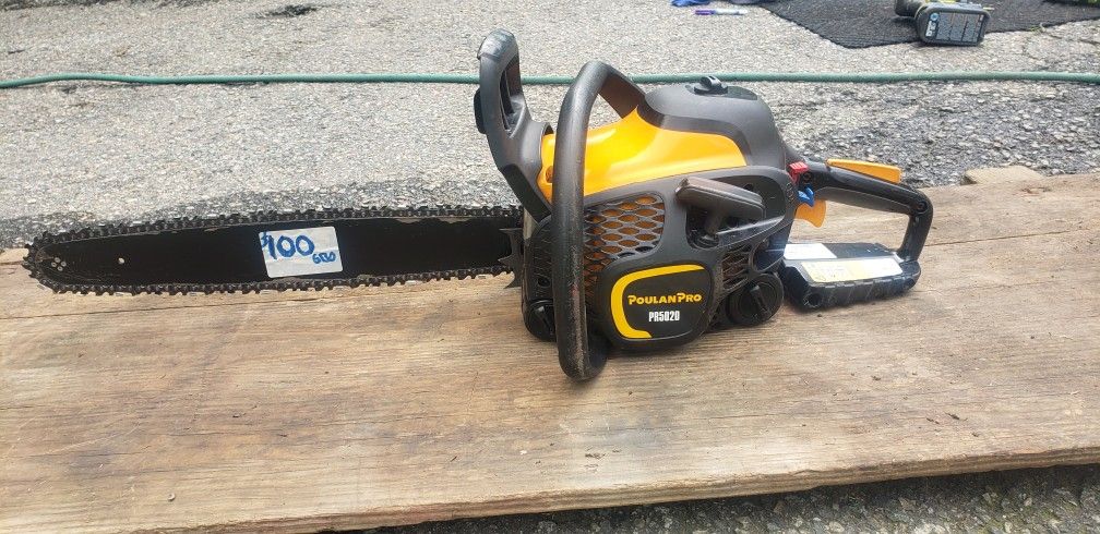 Poulan Pro Chainsaw. pr5020..... Still Like New