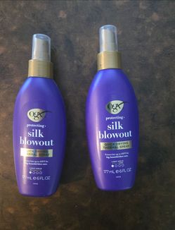 OGX  silk blowout