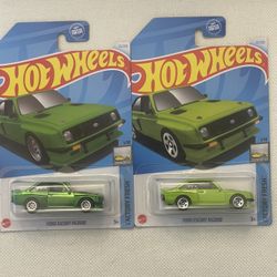 Hot Wheels Ford Escort RS2000 Super Treasure Hunt And Mainline