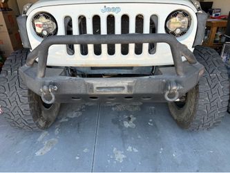 Jeep wrangler front bumper