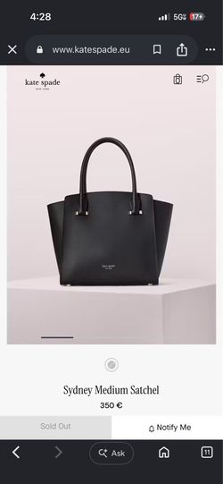 Kate Spade medium satchel Sydney