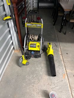 Ryobi 2000 PSI Electric Pressure Washer Bundle