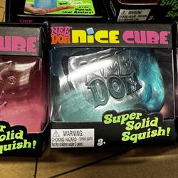 Needoh Nice Cube (Few Left Only) Pink, Blue, Purple