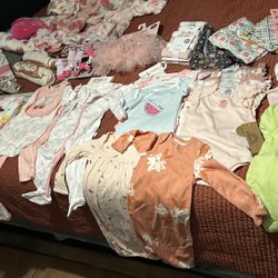 Brand New Baby Girl Sorted/Clothes Blankets 