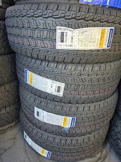 4 Tires New 265.65.18 Good Year Territory At 💯 Tread Dot 2526