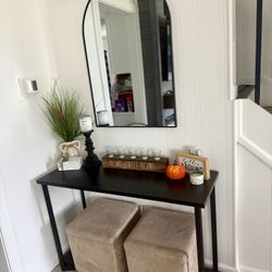 Aesthetics Storage Cube Ottoman Set 