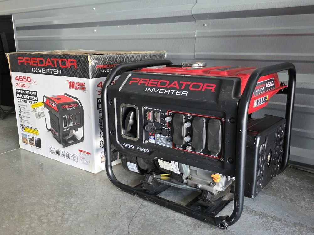 New Predator Generator 4550!!