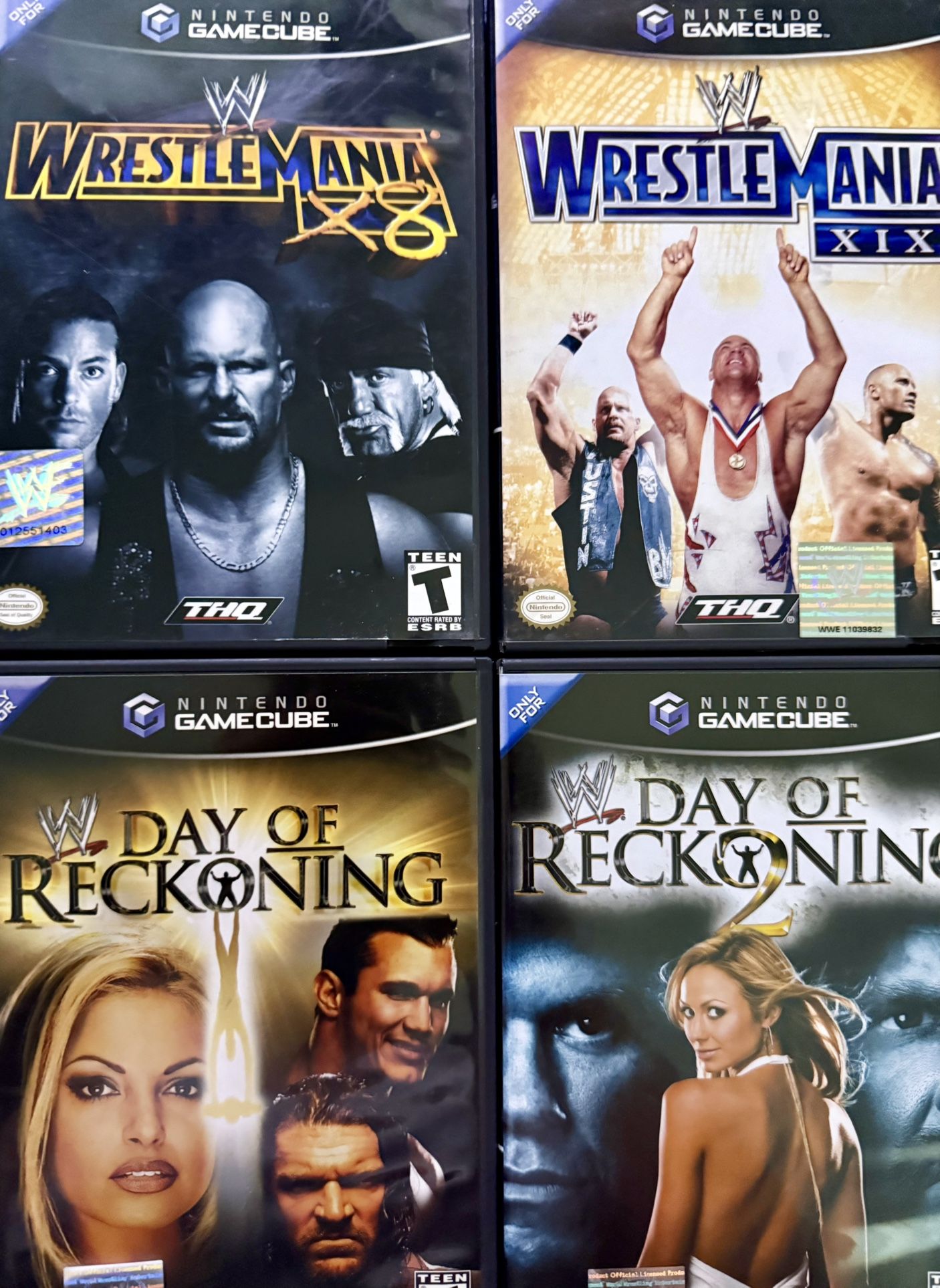 WWE Gamecube Games