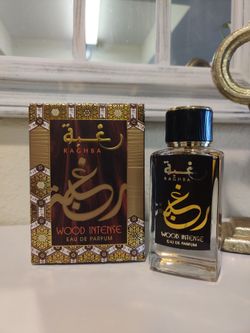 Lattafa Raghba Wood Intense for Unisex Eau de Parfum Men Fragrance Cologne 