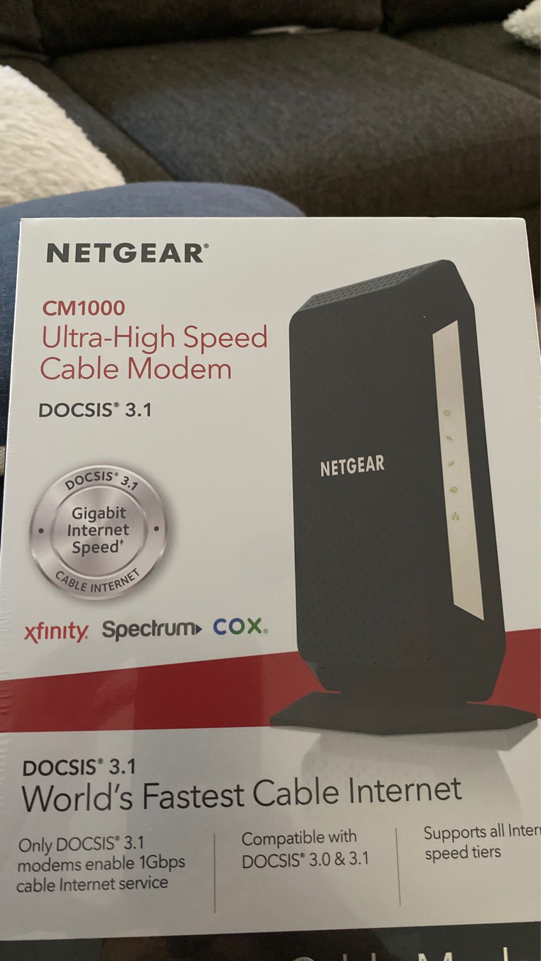 Netgear CM1000 Cable Internet DOCSIS 3.1