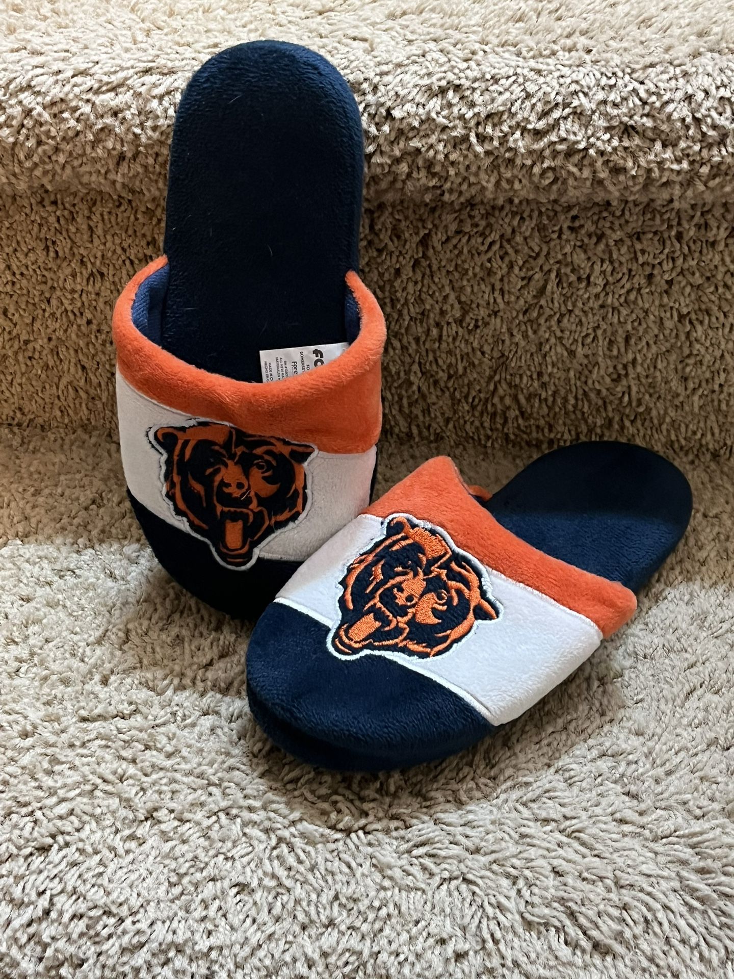 Chicago Bears Slippers Size 3y
