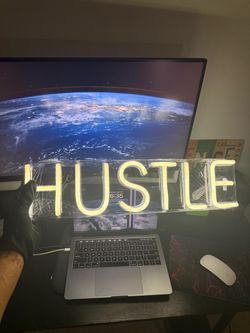 Hustle Neon Sign