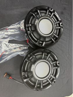 Utv stereo 8” horn speakers with RGB