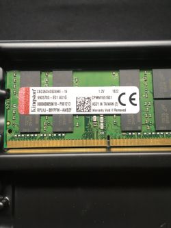 Kingston 16GB Laptop Ram