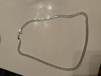 22” Silver 925 Chain - New
